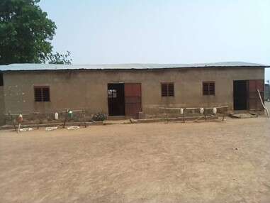 Klassenzimmer der Schule Bokokoéra