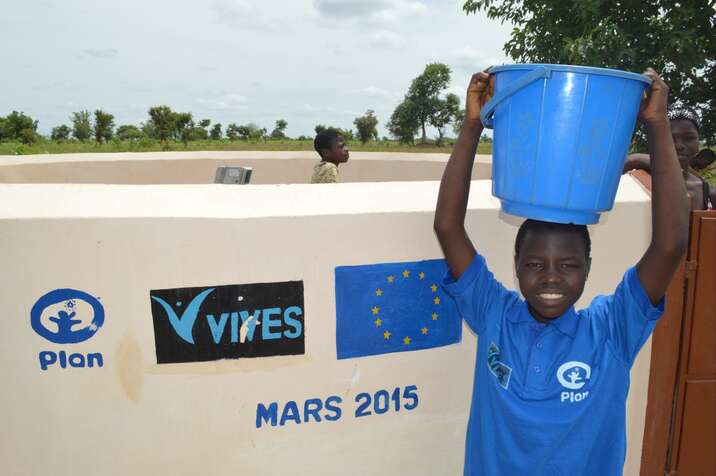 Agbandao Togo VIVES Wasserprojekt Brunnen